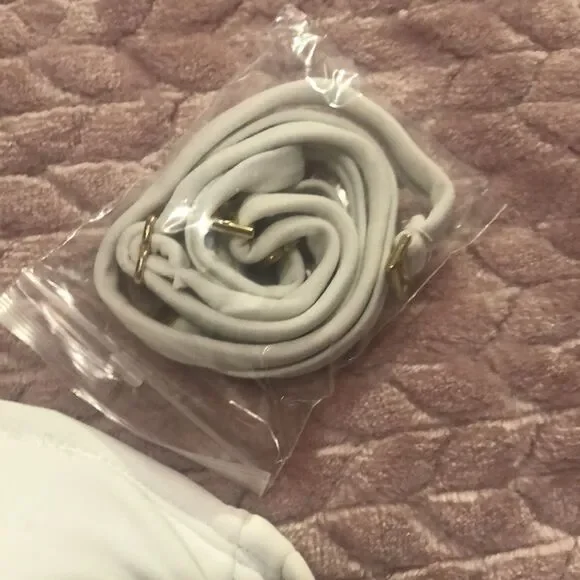 Xhilaration One Piece Monokini Striped Swimsuit - Picture 3 of 6